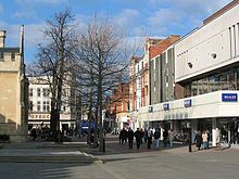 Centro città di Bedford
