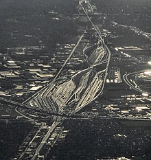 The CPR's Bensenville Yard in the Chicago metropolitan area, formerly Milwaukee Road.