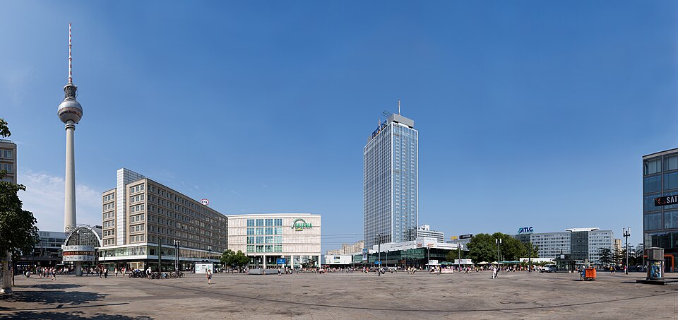 Plan of Alexanderplatz (Status: 2012)