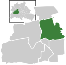 Placering af Charlottenburg i Berlin  