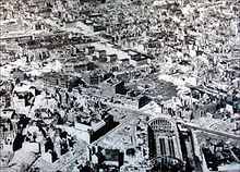 City center, Anhalter train station at the bottom right