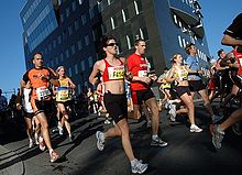 Alergători la Maratonul Berlinului din 2007