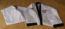 Musta vyö Tang Soo Do Dobok  