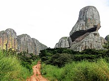 The Black Stones of Pungo Andongo in Malange