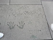 Bob Hope's prints