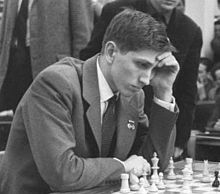 Bobby Fischer la Olimpiada de șah de la Leipzig în 1960