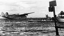 El California Clipper en Cavite, Filipinas, 1940.  