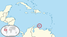 Bonaire'nin Konumu