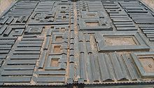Lower Germanic Limes: Model of the Roman legionary camp in Bonn
