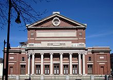 Symphony Hall, sede de la Orquesta Sinfónica de Boston y de la Boston Pops Orchestra