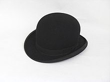 Chapeau melon, milieu du 20e siècle