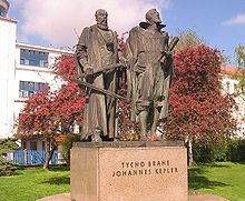 Spomenik Tychu Braheju in Johannesu Keplerju v Pragi