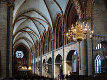 Bremen Cathedral, historicist painting from 1900/01