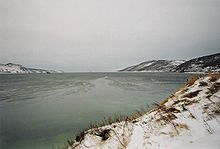 Baia di Nagayevo vicino a Magadan, Russia