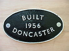 Placa de trabajo de Doncaster.