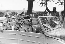 Feldmarschall-Modell zu Besuch bei der 246. Volksgrenadier-Division in Aachen
