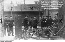 Mutinous sailors on November 6, 1918