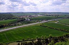 In the Thuringian Basin near Mühlberg