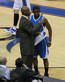 Byron Scott (l.) with Chris Paul