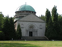 Mausoleum Bückeburg in the castle park