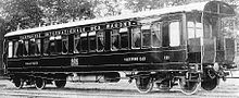 CIWL sleeping car 151, built by Rathgeber in 1883