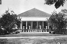 A casa do Residente de Timor no início do século 20.