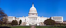 The Capitol in Washington, the American parliament building. In the USA, important liberal constitutional principles had already been realized by the end of the 18th century.