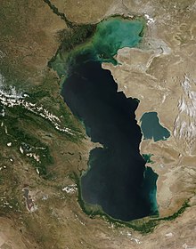 El Mar Caspio, una gigantesca cuenca interior