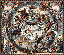 Constellations of the Southern Sky, 1661, depiction by Andreas Cellarius