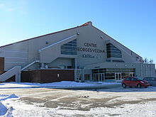 Das Zentrum Georges-Vézina.