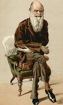 "Natural Selection": Caricature by Carlo Pellegrini in Vanity Fair magazine, September 30, 1871.