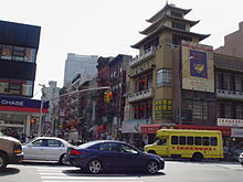 Chinatown in New York City