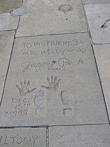 Gregory Peck's prints