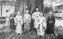Kinesiske buddhistiske munke fra Qing-dynastiet  
