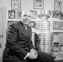 Clarence Campbell, uveden v roce 1966.