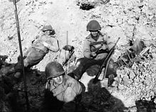 ... and rest on the Pointe du Hoc (June 6, 1944).