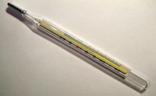 Mercury thermometer
