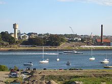 Ostrov Cockatoo Island, pohled z Woolwiche
