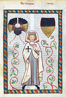 Il Tannhäuser storico nel Codex Manesse del XV secolo