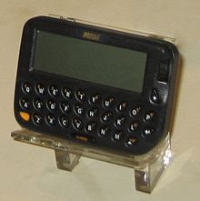 BlackBerry är ett klassiskt exempel på en handdator.