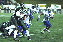 Colorado State University spelar fotboll mot United States Air Force Academy.