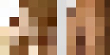 İnsan dişi (sol) ve erkek (sağ) karın ve genital organları