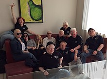 Members of the Fundación Piel de Luna, albinos from Mexico
