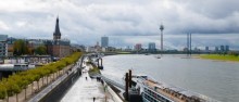 Dusseldorf, city panorama