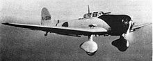 Japanese dive bomber Aichi D3A Val