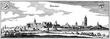 Darmstadt - Excerpt from Topographia Hassiae by Matthäus Merian 1655