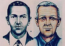 Een schetstekening gemaakt door de FBI. Het laat zien hoe Cooper er vandaag de dag uit zou kunnen zien