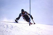 Avustralyalı paralimpik atlet Rod Hacon 1994 Lillehammer Kış Oyunları'nda