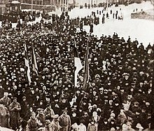 At the Declaration of Independence in Pärnu on 23 February 1918.
