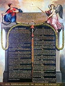 Declaration of the Rights of Man and of the Citizen, 1789
